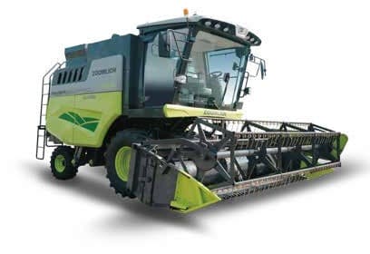TE100-DH Hybrid Wheel-Type Combine Harvester