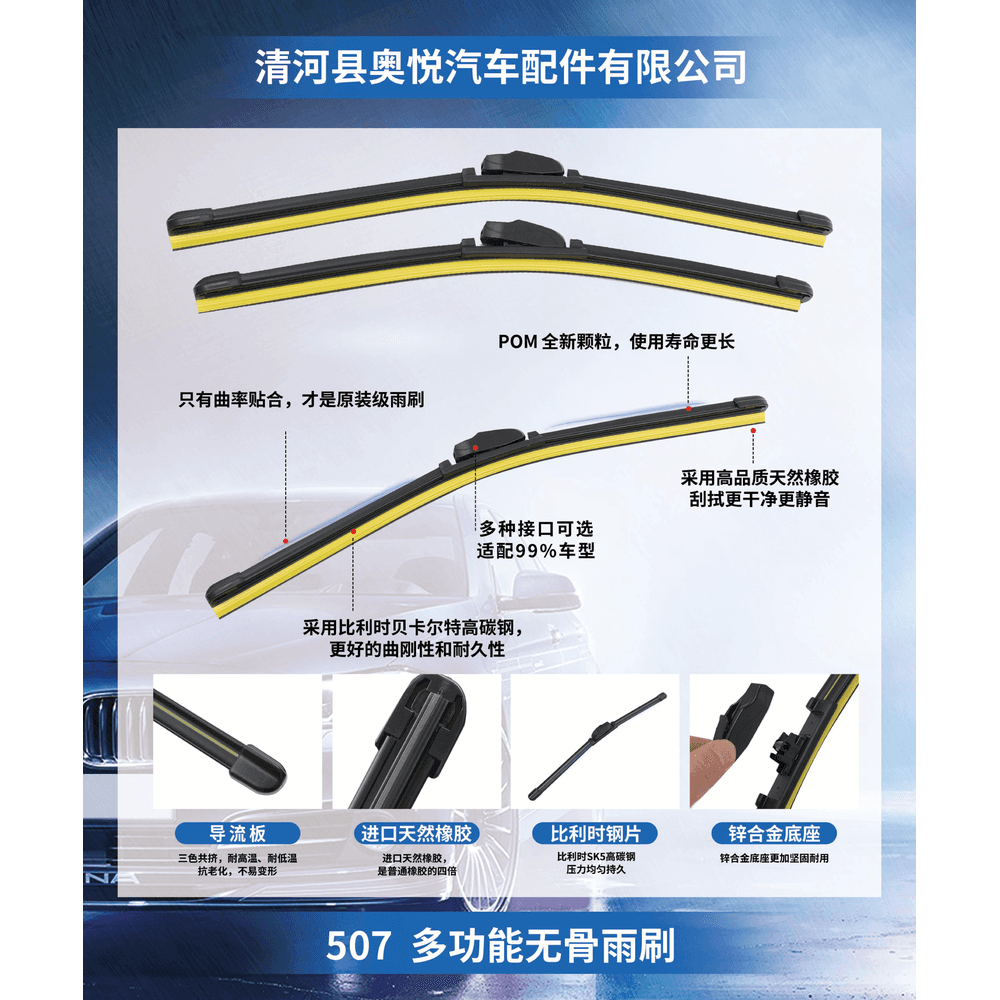 507 Multi-Function Frameless Wiper Blade