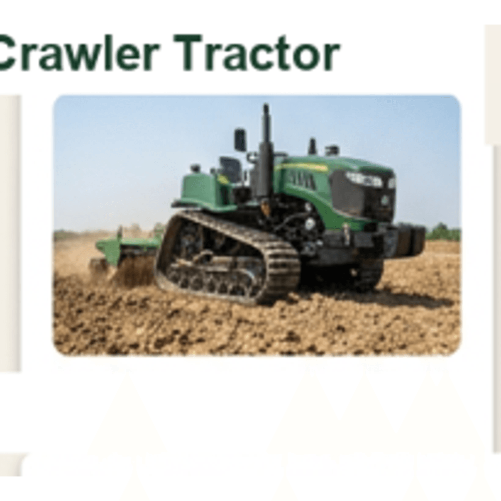 60HP Mini Dry Land Crawler Tractor