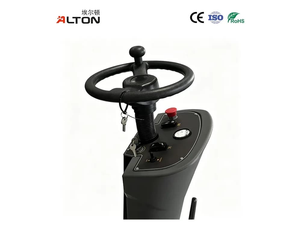 ALTON S1250R control panel and steering wheel