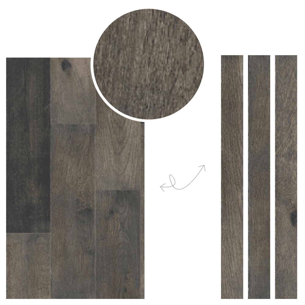 NATURE AquaShield WSPC Natural Wood Plank European Oak Mountain Alps