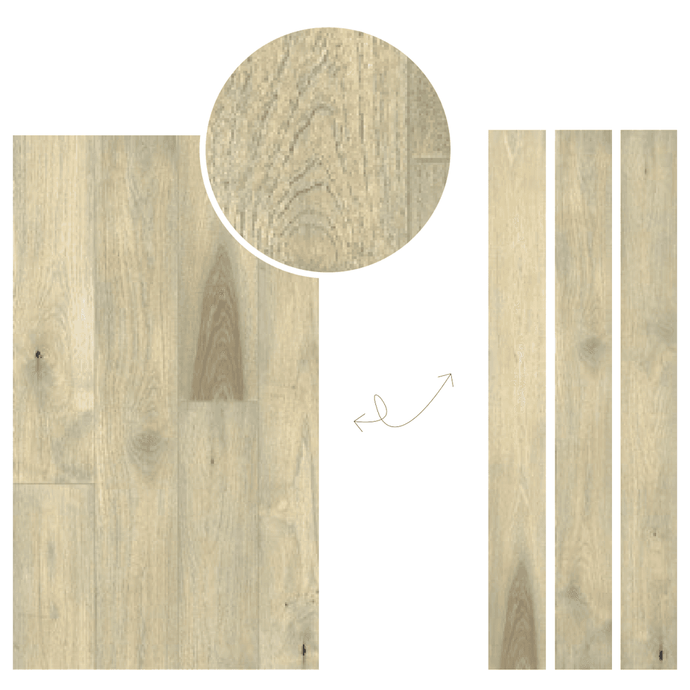 NATURE AquaShield WSPC Natural Wood Plank Hickory Dunkel