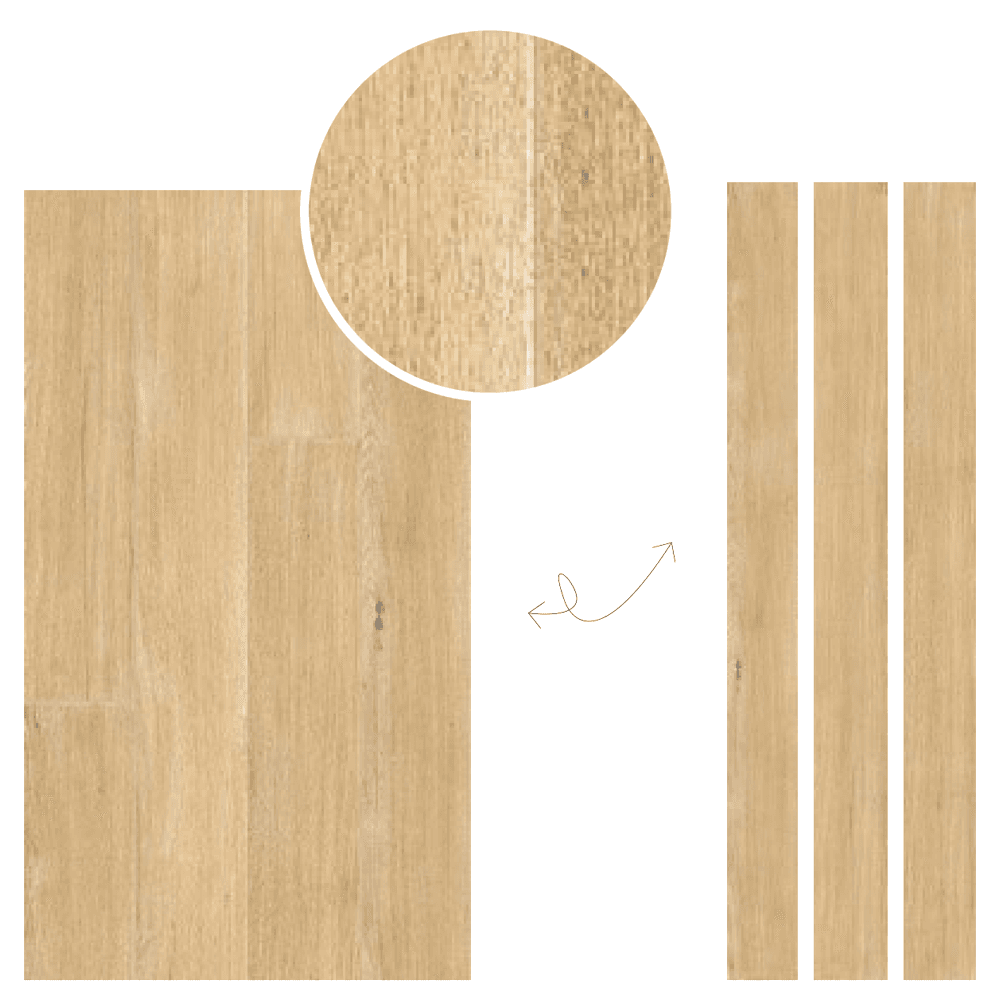 NATURE AquaShield WSPC Natural Wood Plank White Oak Bali