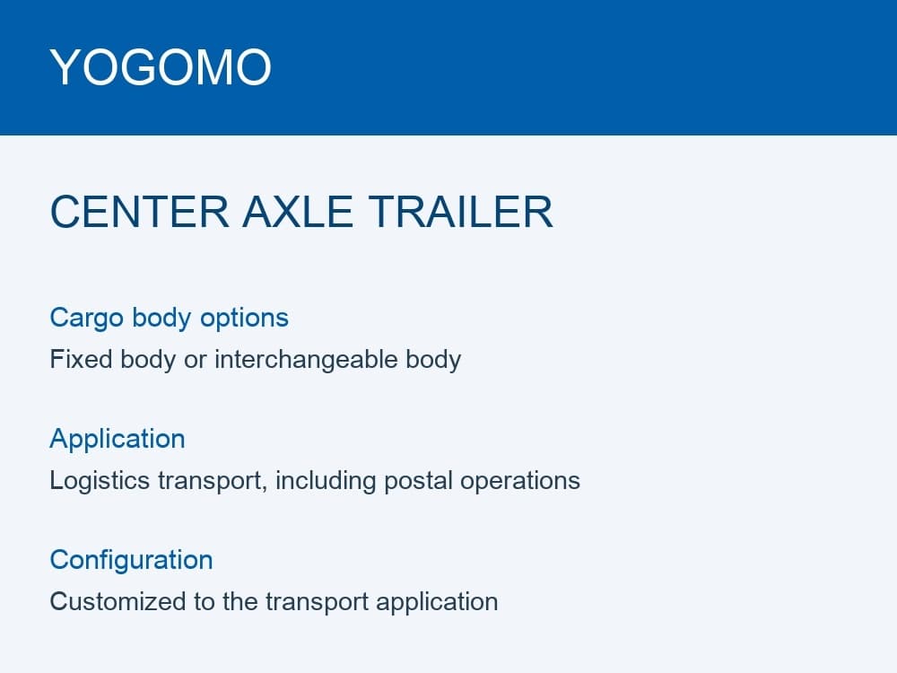 Center Axle Trailer