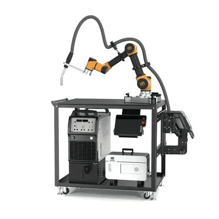 Portable Automatic Collaborative Welding Robot with Magnetic Base 3