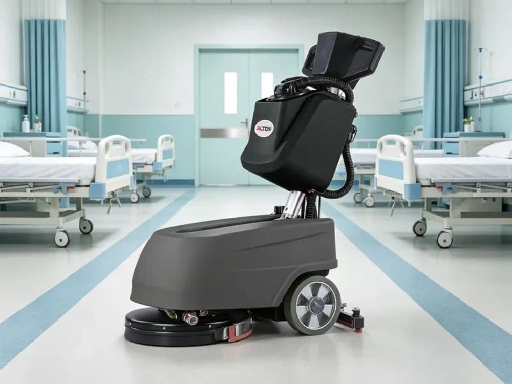 ALTON A-1B Mini Floor Scrubber Dryer