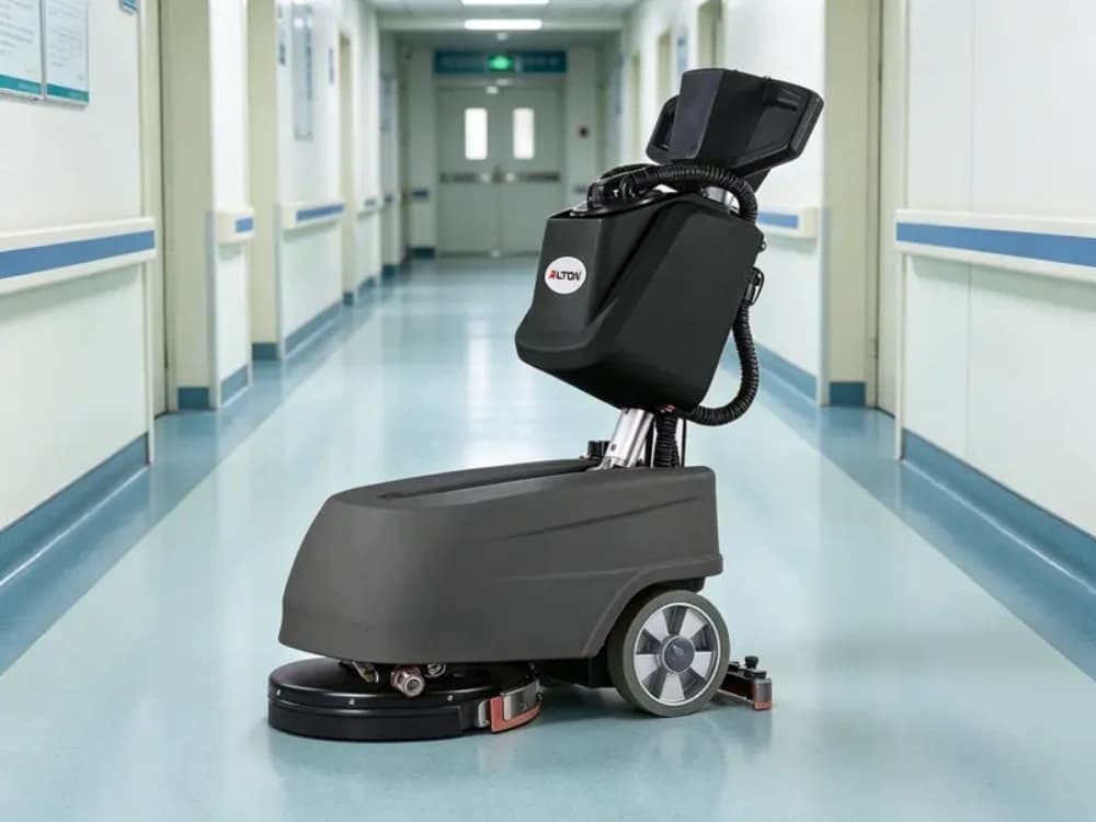 ALTON A-1B Mini Floor Scrubber Dryer