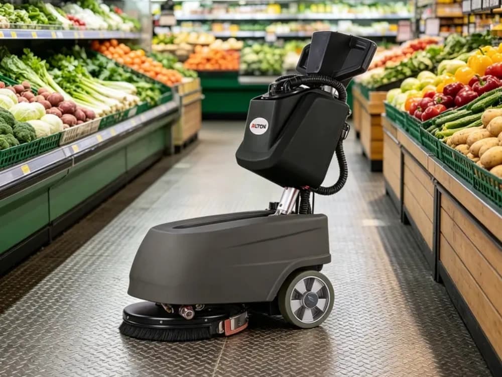 ALTON A-1B Mini Floor Scrubber Dryer