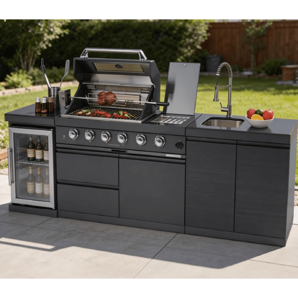 ROYO ROYO Outdoor BBQ Kitchen Cabinet (black) RSC2405B-BL
