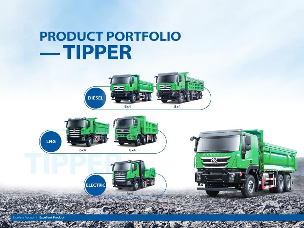 SAIC Hongyan H6 Tipper