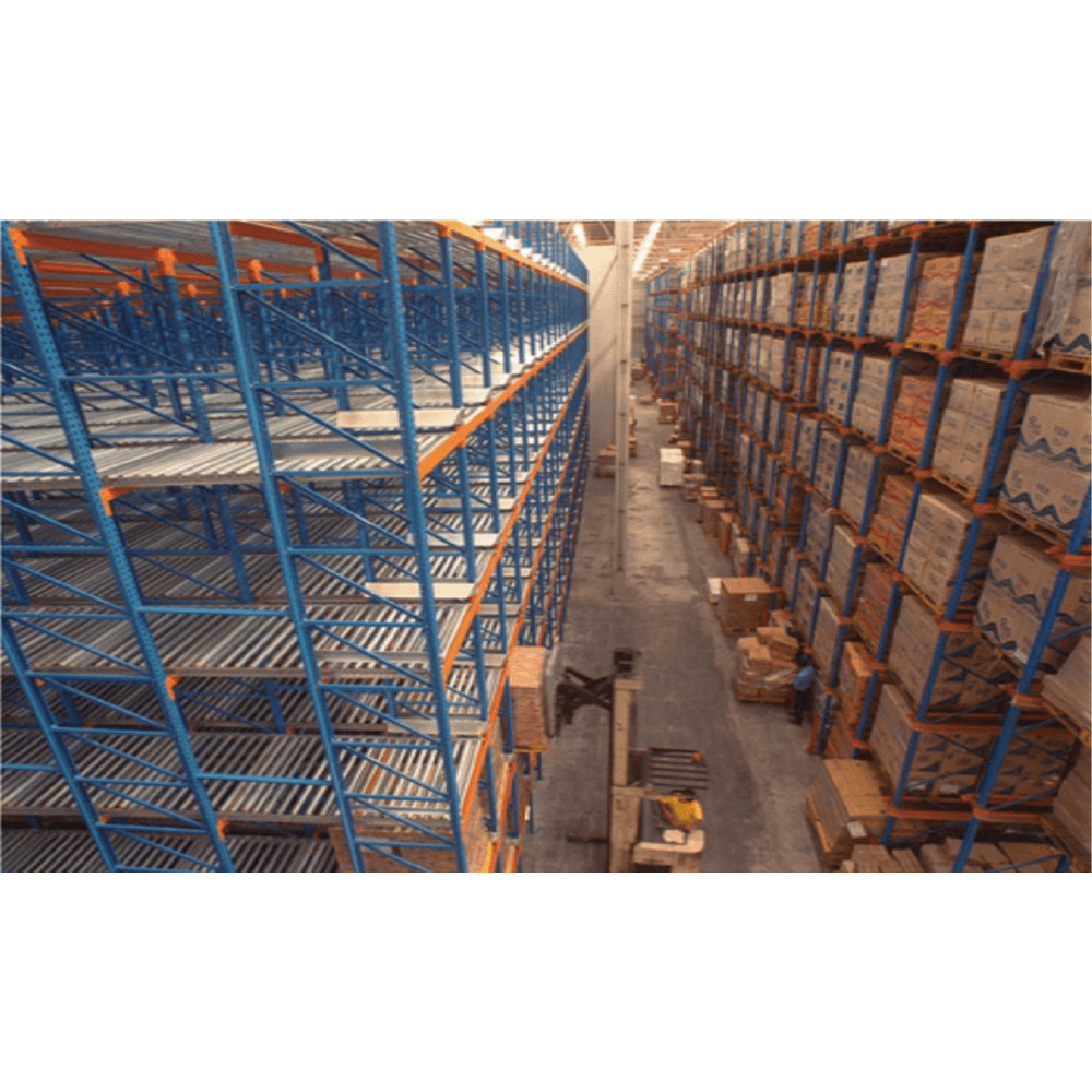 SENCO Gravity Flow Racking (FIFO Pallet Flow)