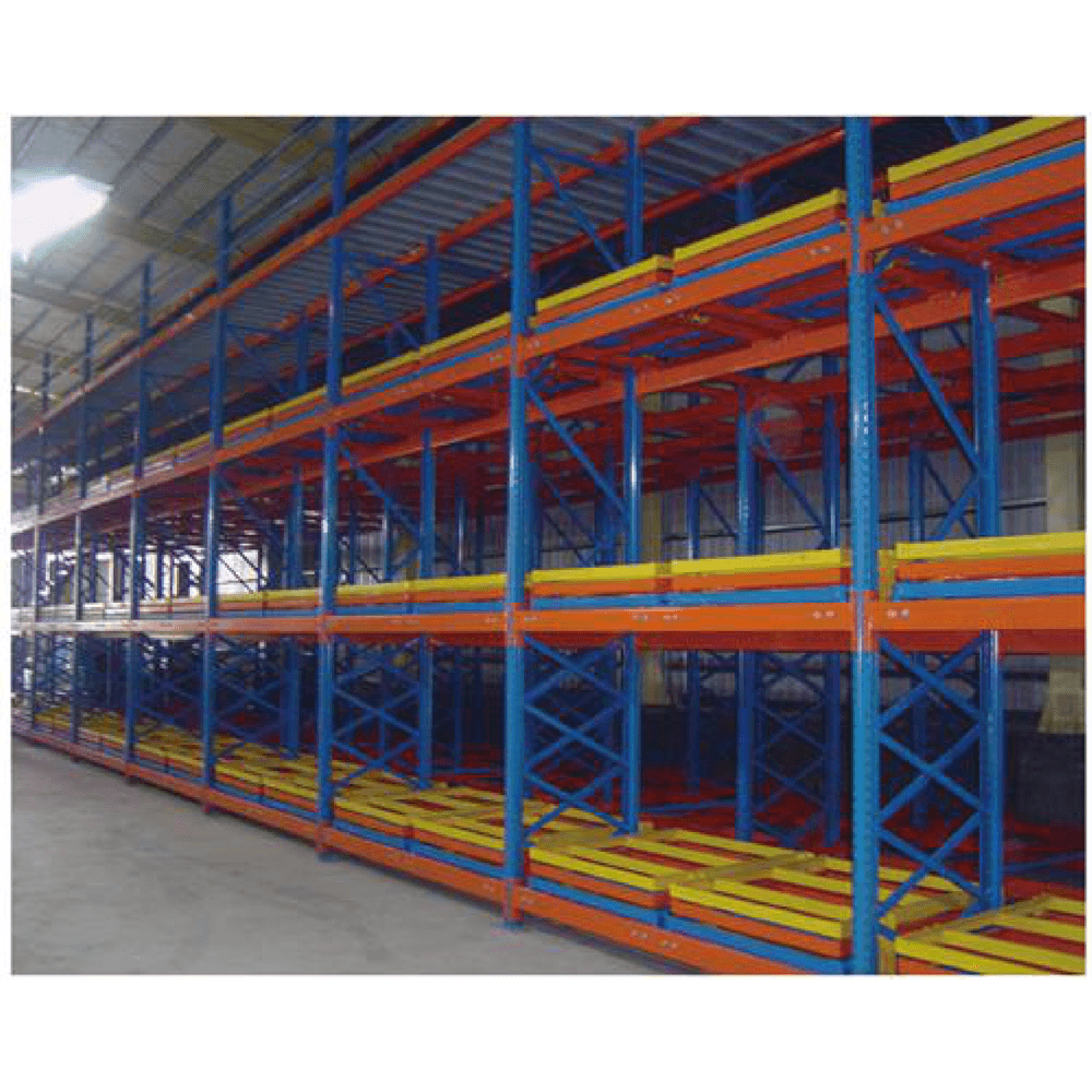 SENCO Push-Back Racking (LIFO 5-Deep Storage)